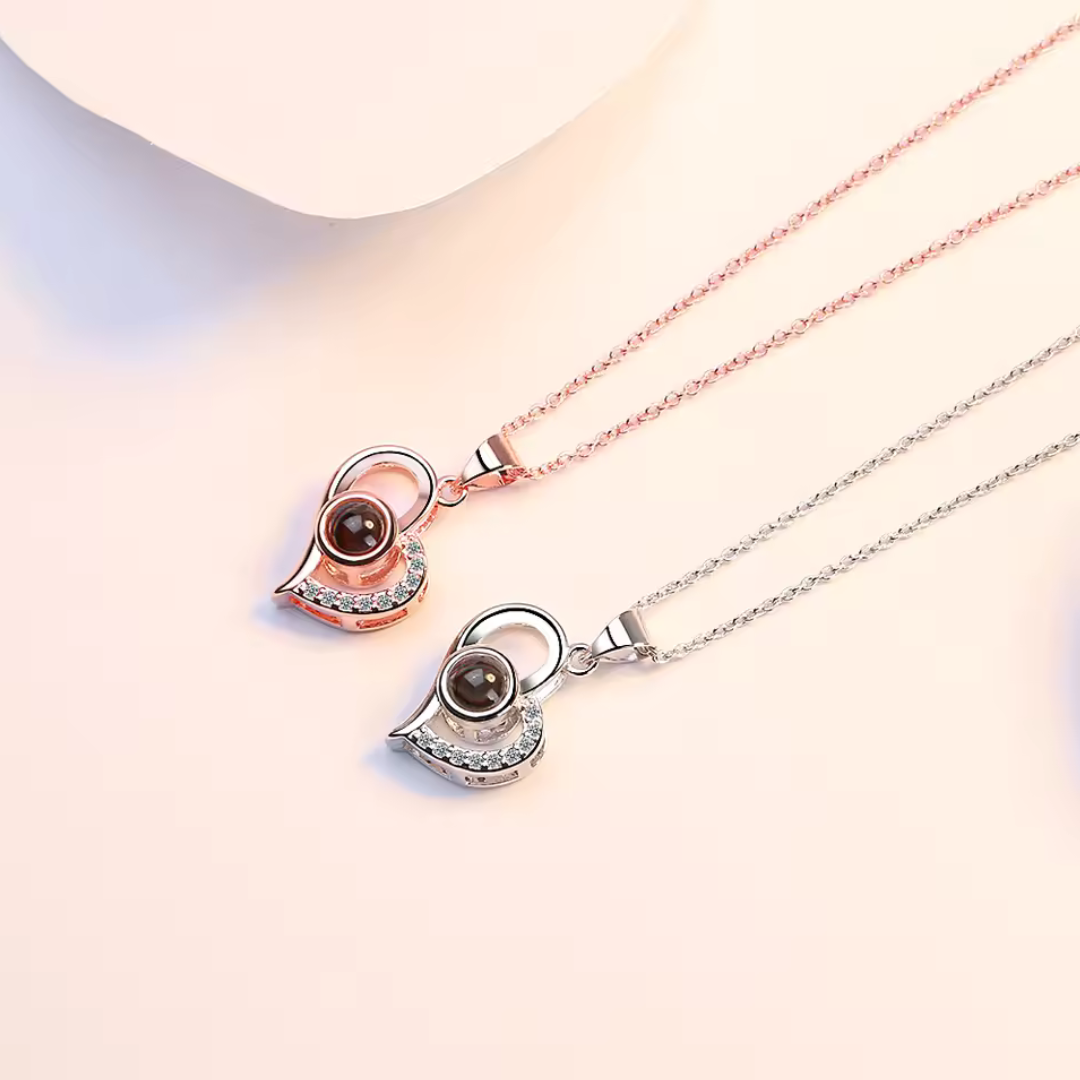 12 rose preserved with Necklace - Limited Edition